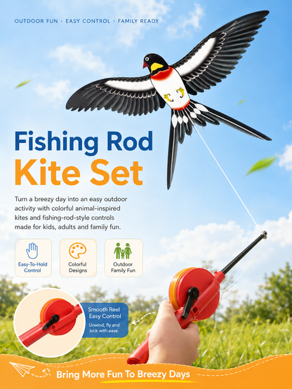 🪁Fishing Rod Kite Set