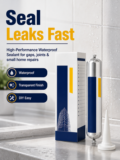 💧 High-Performance Waterproof Sealant – Seal Leaks, Gaps & Joints with Ease