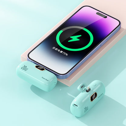 🔋 Mini Direct-Plug Power Bank