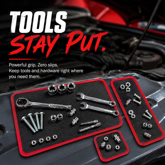 🔧 Flexible Magnetic Tool Holder Mat Set