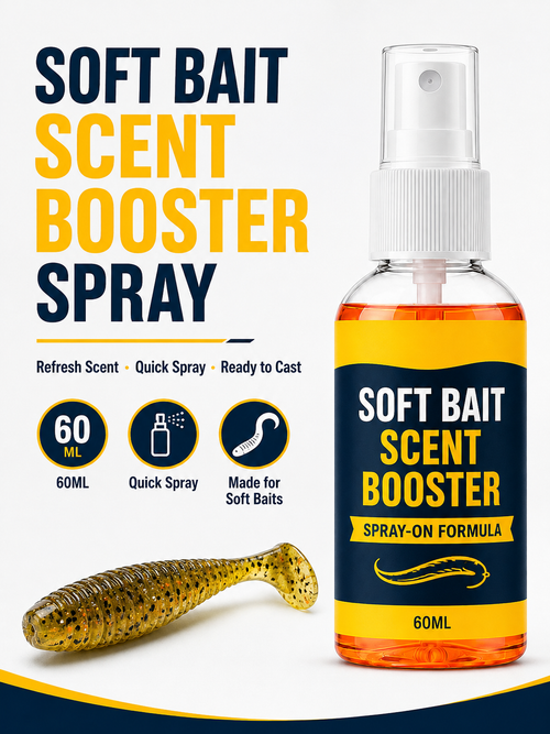 🎣Soft Bait Scent Booster Spray