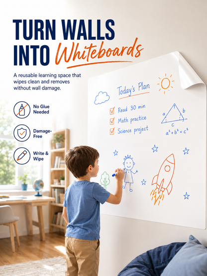 The Blueprint Deskmat Includes the Blueprint Marker💻✏️ A Double-Sided Deskmat to Draw, Erase & Redraw As Needed.