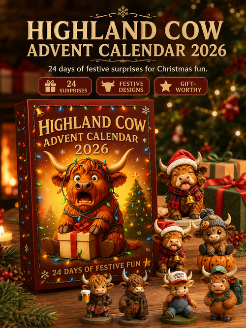 🎄🐮Highland Cow Advent Calendar 2026