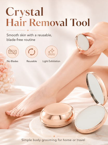 ✨ Crystal Hair Remover | No Razor, No Wax, Just Silky Smooth Skin
