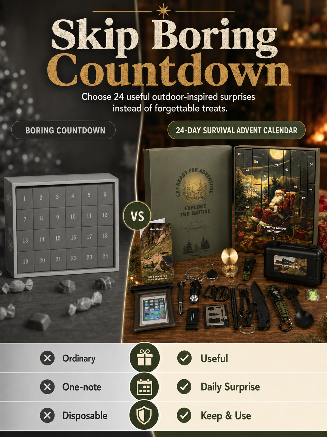 Men’s Survival Advent Calendar