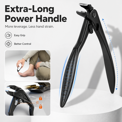 ✂️ Heavy-Duty Wide-Jaw Nail Clipper