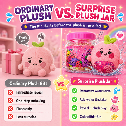 🎁 Magic Surprise Plush Jar 2026 – Cute Hidden Collectible Toy Gift For Kids
