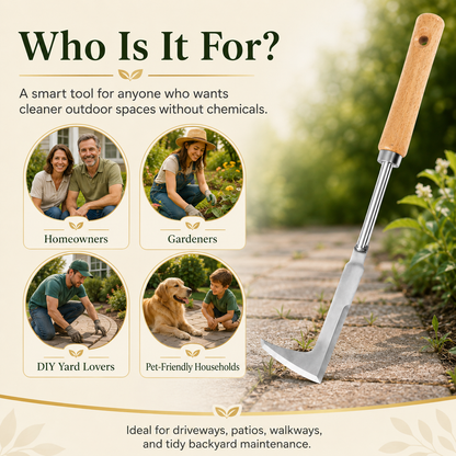 🏡✨Meet the 2026 Crack Weeder: The Secret to a Picture-Perfect Patio Without the Backache!