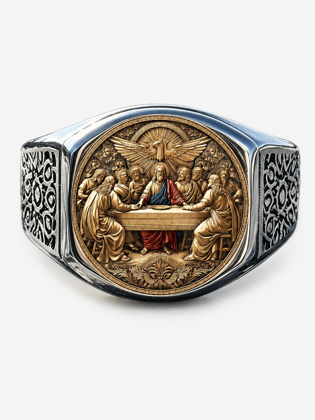 Faith & Fellowship Statement Ring | Symbolic Men's Gift