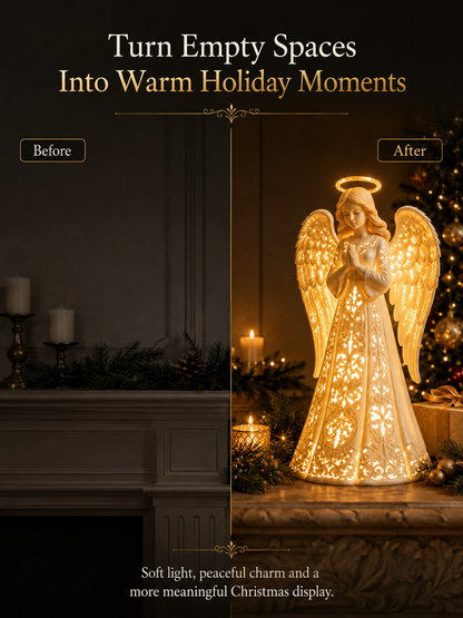 🎁Lighted Christmas Angel Figurine