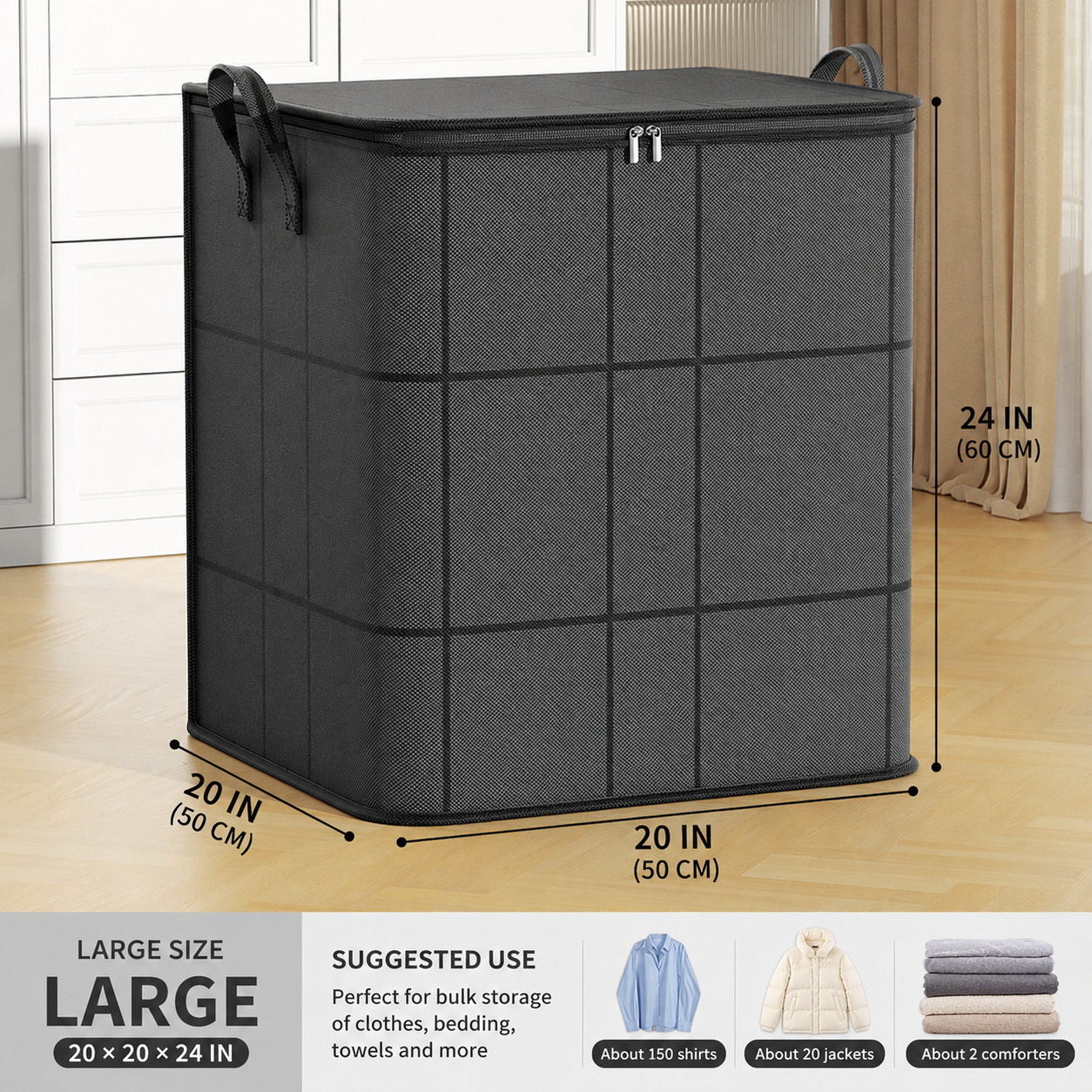 👑Home Trend｜Daily 1000+ Sold｜XXL 210L Large Storage Bag