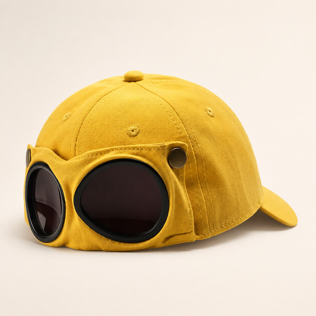 🧢 Men's Glasses-Friendly Pilot Cap