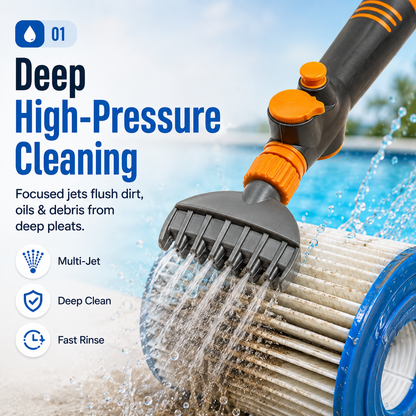 Premium Pool Filter Cartridge Cleaner