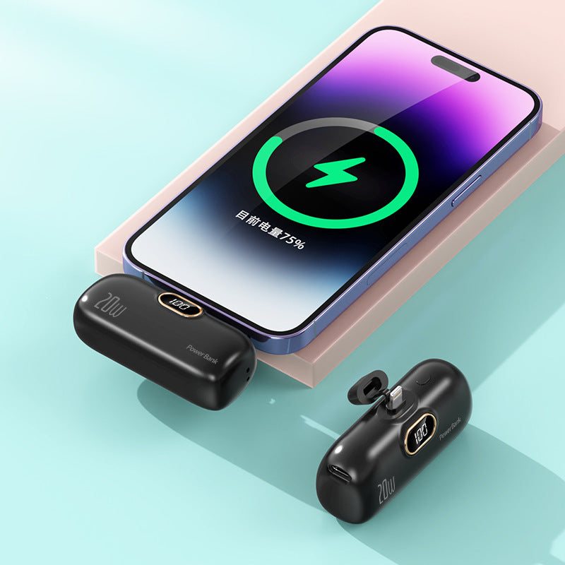 🔋 Mini Direct-Plug Power Bank