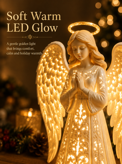 🎁Lighted Christmas Angel Figurine