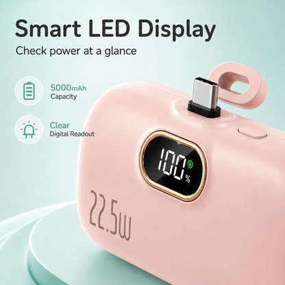 🔋 Mini Direct-Plug Power Bank