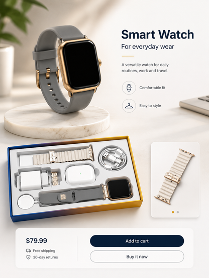 6-in-1 Smart Tech Gift Set