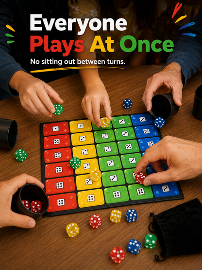🎲Fast-Paced Color Matching Dice Game