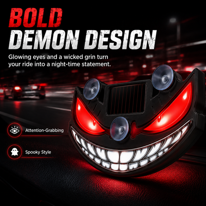 Demon's Eye – Solar LED Car Ambient Light with Dynamic Glow