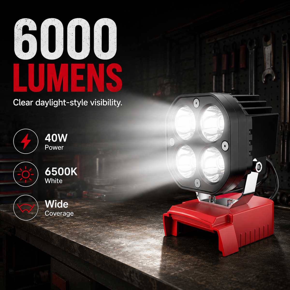 🏕️ Omni-Directional Magnetic LED Pod Light