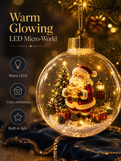 ✨ Magical Illuminated 3D Christmas Baubles – Bring Your Tree to Life!