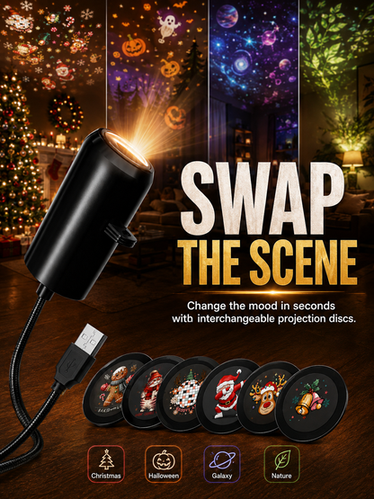 💡Multi-Scene Projection Light
