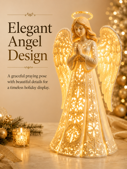 🎁Lighted Christmas Angel Figurine
