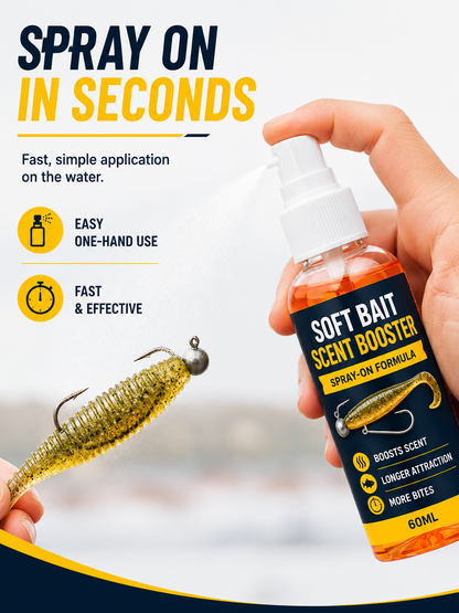🎣Soft Bait Scent Booster Spray