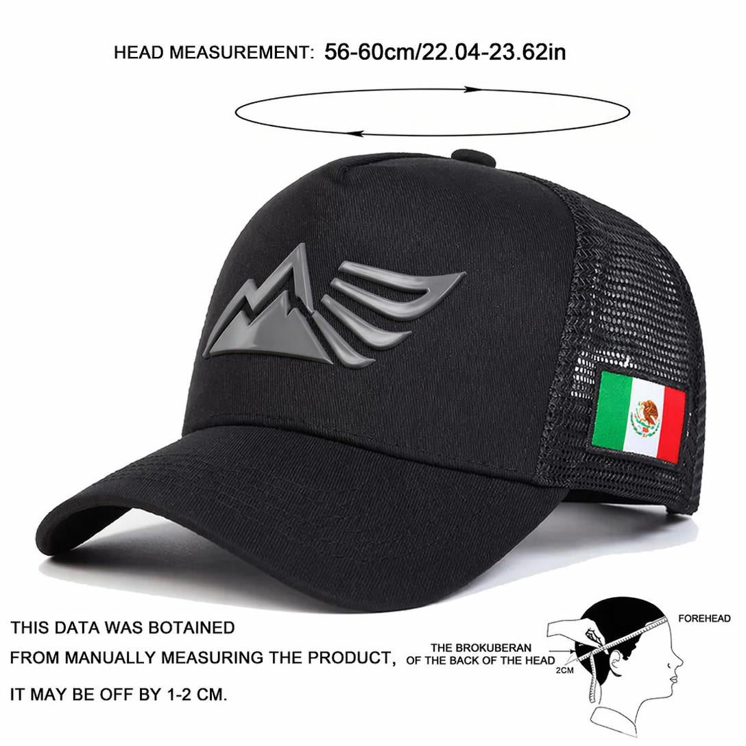 🦅 Mexican Eagle Label Trucker Hat