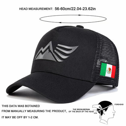 🦅 Mexican Eagle Label Trucker Hat