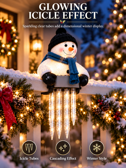 ☃️Snowman Railing Christmas Light