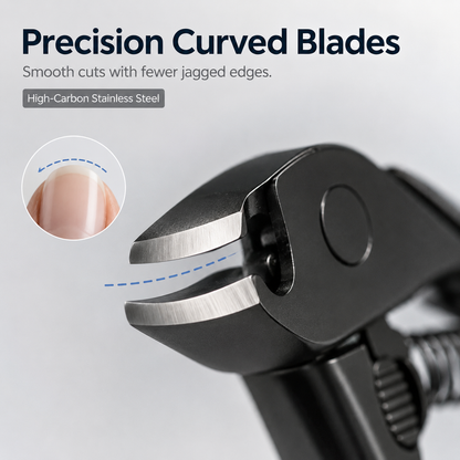 ✂️ Heavy-Duty Wide-Jaw Nail Clipper