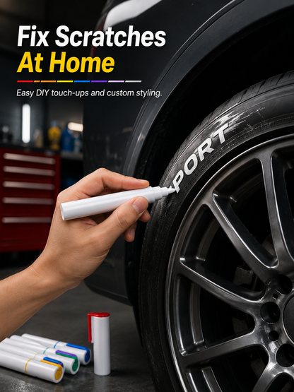 🔥🚗Oil-Based Waterproof Tire Paint Marker