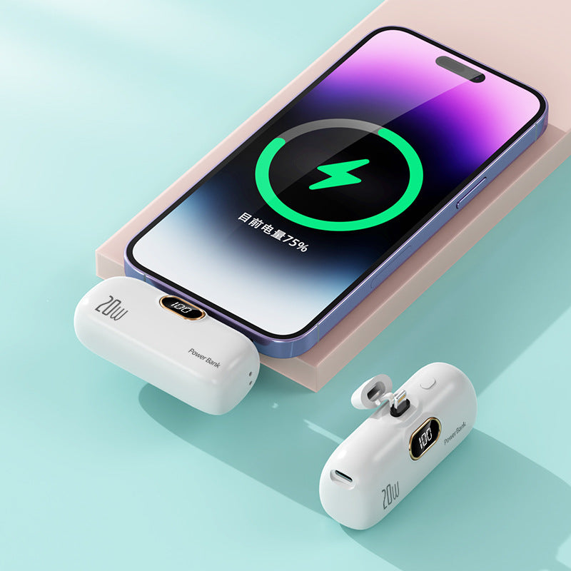 🔋 Mini Direct-Plug Power Bank