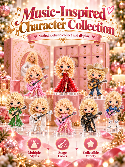 🎤💖 Dolly Advent Calendar — 24 Days of Country Glam & Collectible Surprises!