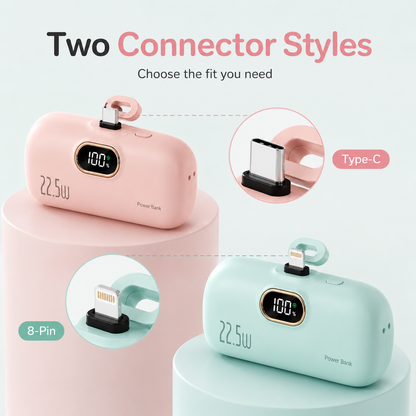 🔋 Mini Direct-Plug Power Bank