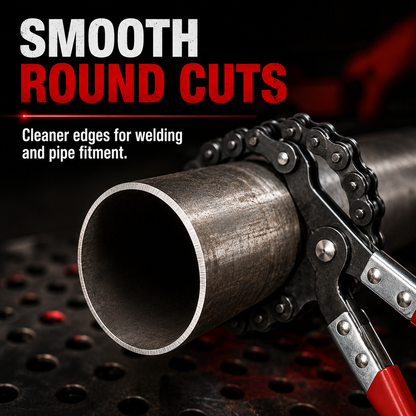 🔧 Professional Chain Exhaust Pipe Cutter