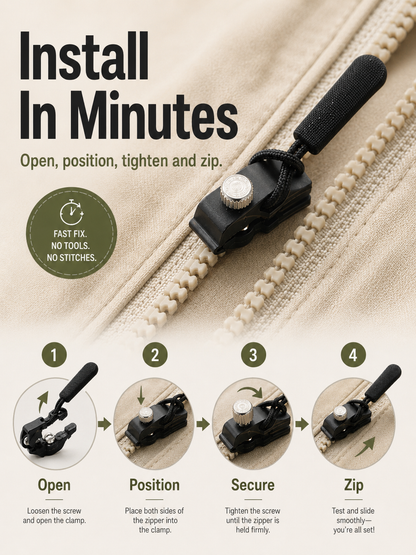 🧵Universal Detachable Zipper Repairer