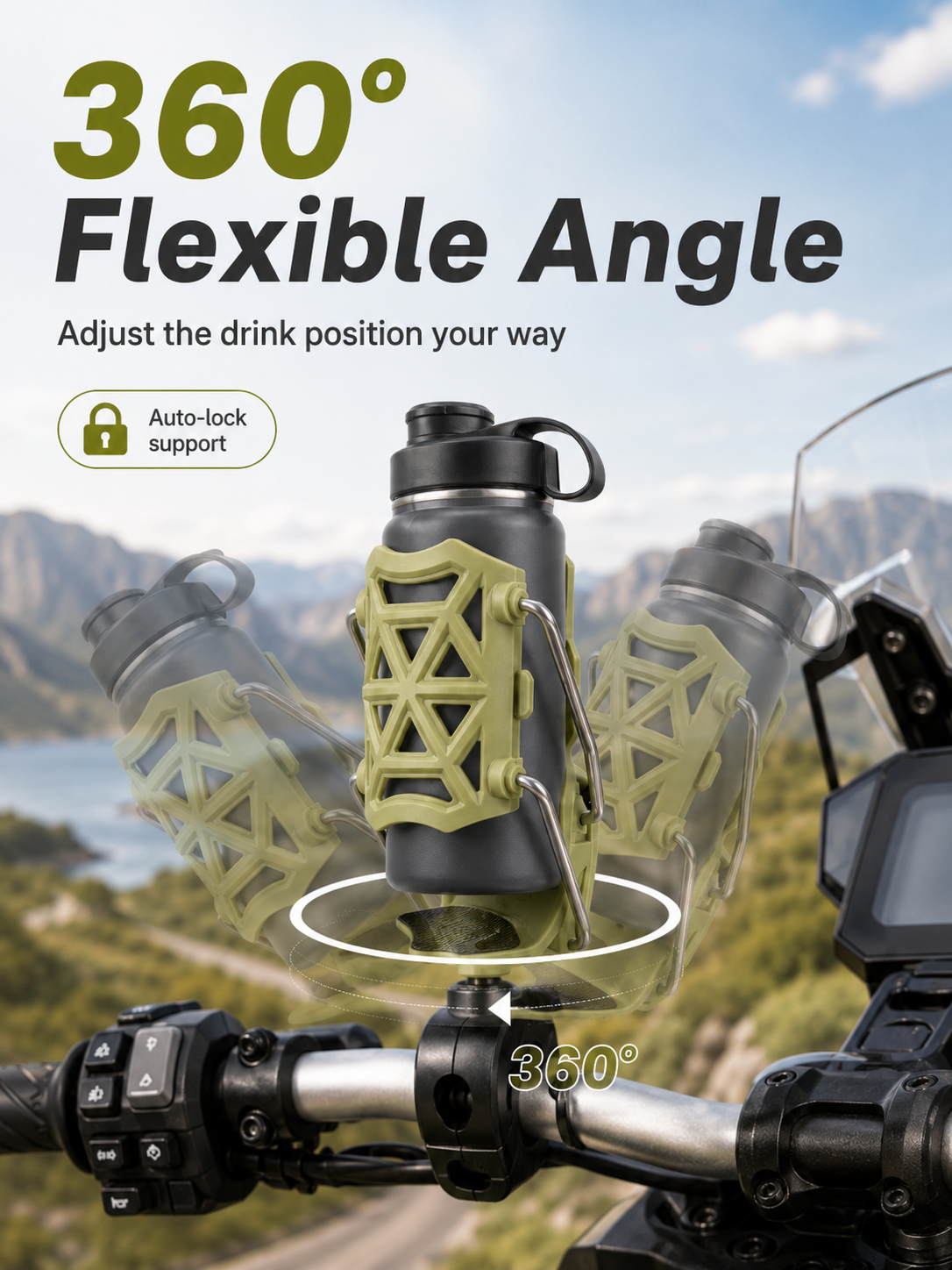 🔥Self-adjusting Cup Holder