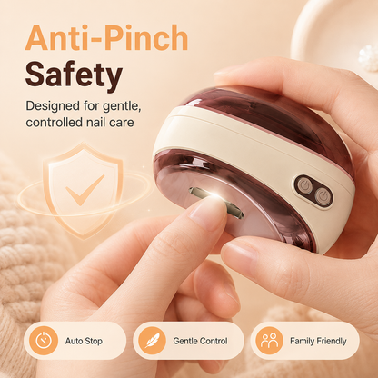 💅 LIMITED-TIME 50% OFF!  ✂️2-in-1 Smart Electric Nail Clipper & Polisher
