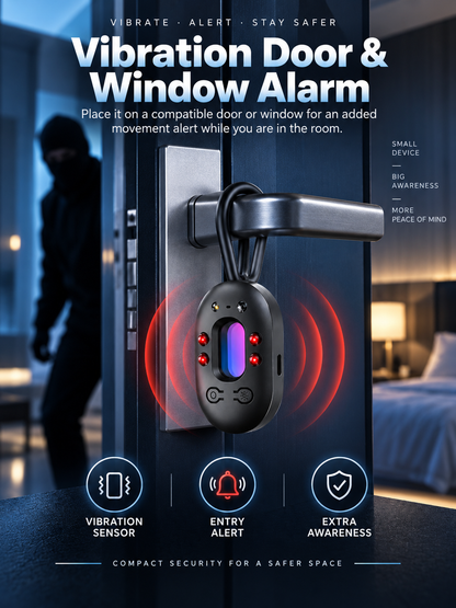 🕵️ Portable Hidden Camera Detector – Infrared Anti-Spy Privacy Scanner