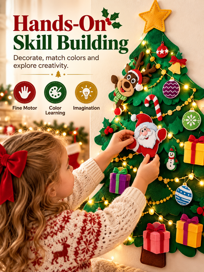 🎁DIY Felt Christmas Tree Set