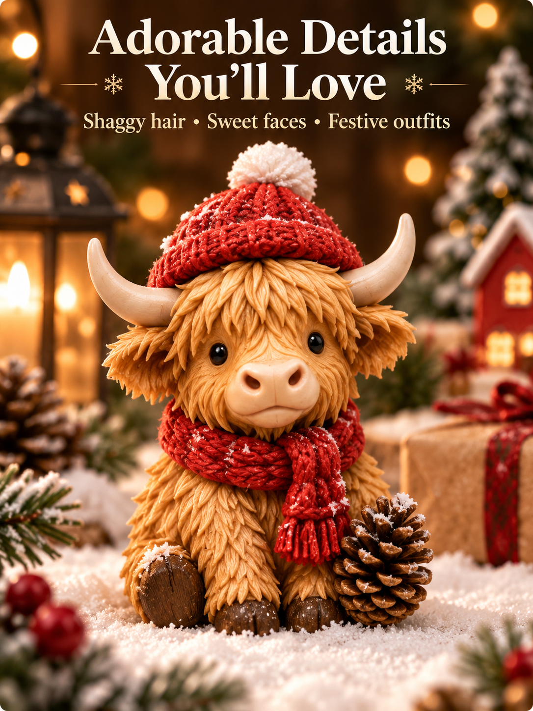 🎁24-Day Highland Cow Advent Calendar