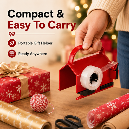 🎁 Buy 1 Get 2 Free – 2-in-1 Wrapping Cutter & Tape Dispenser