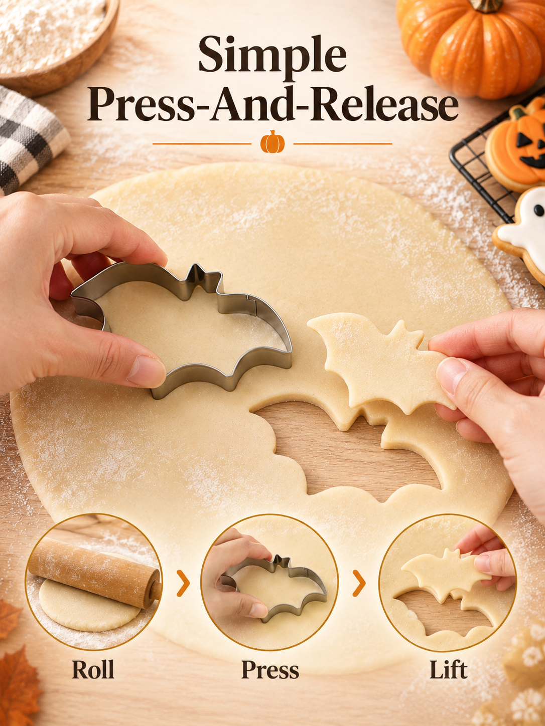 6-Piece Holiday Cookie Cutter Set