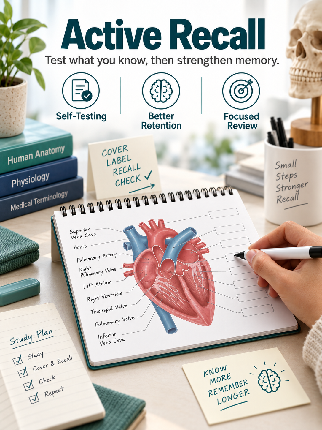 🧠Reusable Anatomy Label Lab Workbook