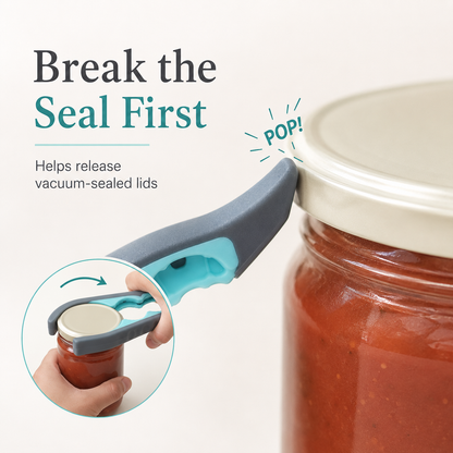 5-in-1 Easy-Grip Jar Opener Set for Weak Hands