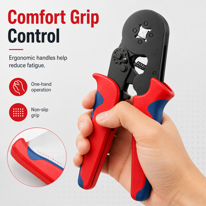 ⚡ Complete Ferrule Crimping Tool Kit with 1900 Wire Terminals