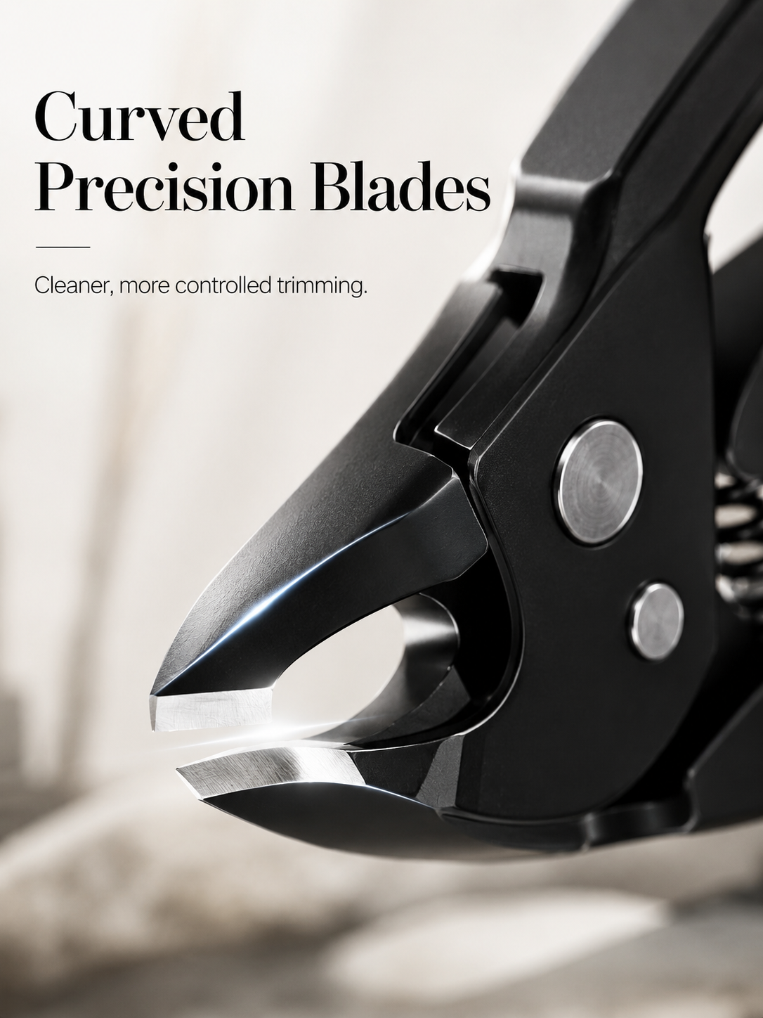 ✂️ Heavy-Duty Wide-Jaw Nail Clipper