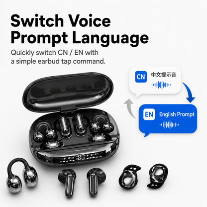 🔥 6-Earbud 3-in-1 Wireless Headphones & Emergency Phone Charger